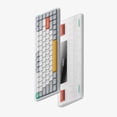 thumbnail image 2 of nuphy Air75 V2 Portable 75% Mechanical Keyboard Supports Bluetooth/2.4G/USB-C Compatible with Windows/Mac OS/Linux Systems- White Gateron Cowberry Switch - Open Box, 2 of 5
