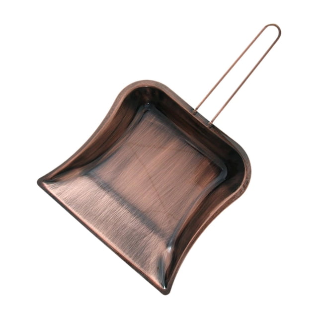 Recogedor de cobre para limpieza de escritorio, herramienta de fácil manejo, recogedor multifuncional para dormitorio, apartamento, sofá y sala de