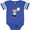 Football Blue and White, variant on Inktastic Volleyball Player Boys Cute Monkey Boys Baby Bodysuit
