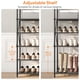 thumbnail image 5 of Shoe Rack HOOBRO Organizador de almacenamiento de zapatos de 8 niveles para 24 a 26 pares, 5 of 9