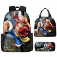 thumbnail image 1 of Nautical King Schoolbag, Luffy Backpack, Student Backpack-week, 1 of 4