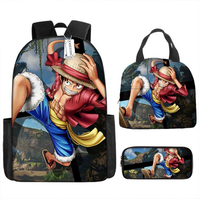 Nautical King Schoolbag, Luffy Backpack, Student Backpack-week