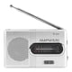 thumbnail image 4 of Radio portátil ANGGREK mini Estéreo Receptor AM/FM Color plata, 4 of 7