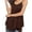 Coffee, variant on Pxiakgy Tank Top for Women Summer Spaghetti Strap Tops for Women Casual Going Out Loose Tunic Shirt Sleeveless Fashion Flowy Tanks Top Black L