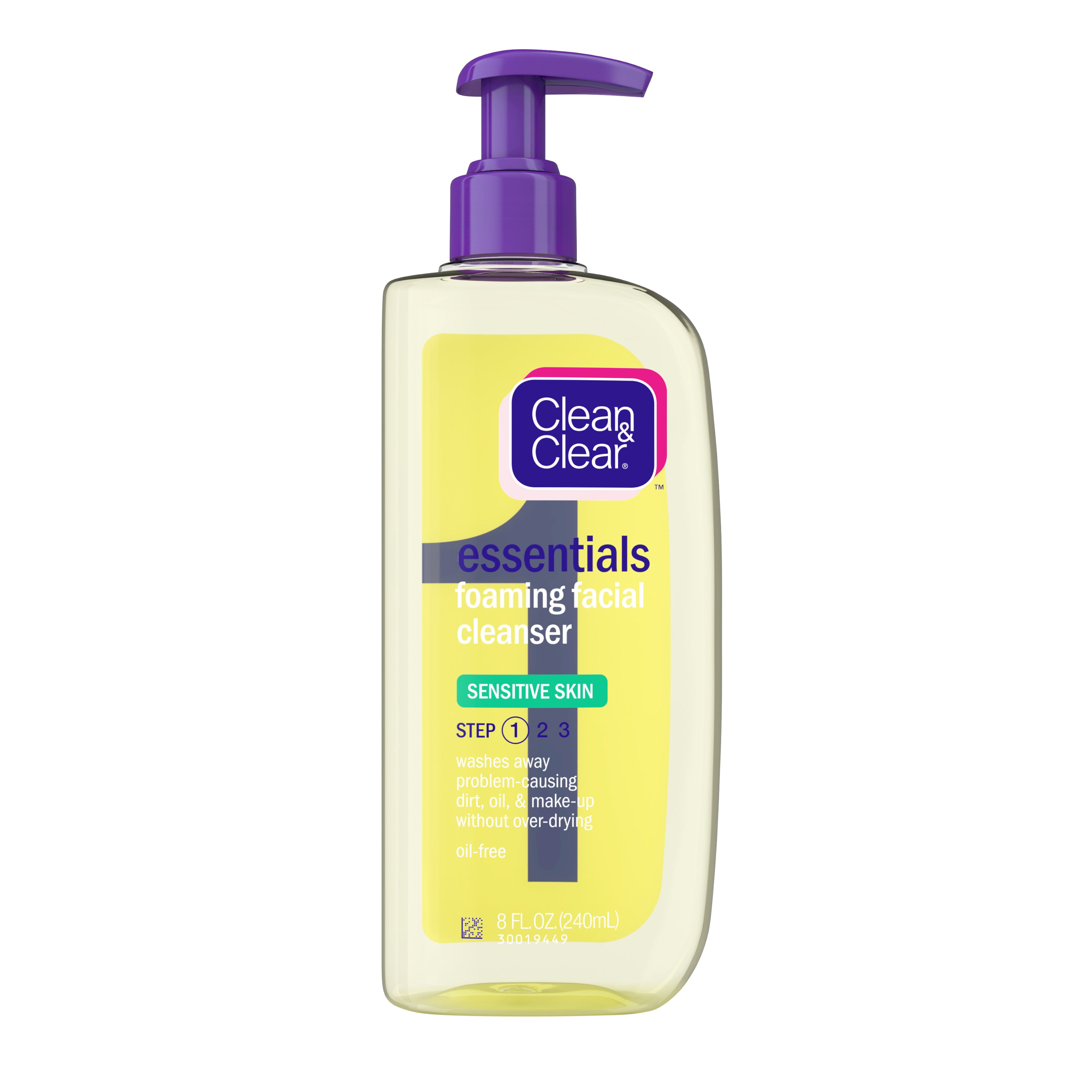 Clean & Clear Essentials Foaming Facial Cleanser, for All Skin Types