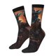 thumbnail image 1 of Fotbe Steampunk Cowboy Cat Calcetas Largas con Estampado para Hombre y Mujer – Calcetas de Compresión Transpirables y Elásticas, Viajar y Uso Diario Talla 5-11, 1 of 6