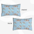 thumbnail image 2 of Susaid Octopus Print Pillowcases Multiple Size, Pillow Cover Super Soft Envelope Closure Standard Pillow Case-16"x24", 2 of 6