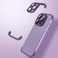 thumbnail image 2 of Bumper Frame Phone Case Compatible For Iphone14/13/12/11pro Corner Pad Edge Frame Glass Lens Protector, 2 of 9