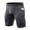 Dark Gray, variant on Men Compression Shorts Running Spandex Underwear with Pockets Workout Gym Athletic Sports Tight Shorts Wear Shorts S