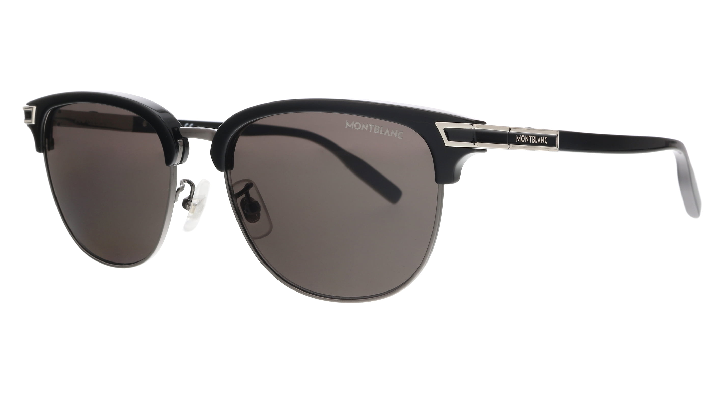 Montblanc - Montblanc MB0040S-005 Black Cateye Sunglasses - Walmart.com