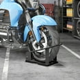 thumbnail image 2 of HOMCOM Cale-Roue de Moto, Support de Roue de Moto 1800 lbs, Noir, 2 of 10