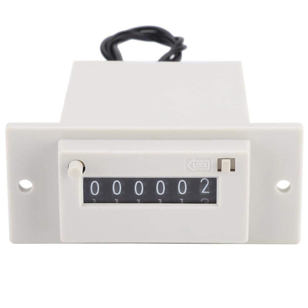 Csk6-Ykw Electromagnetic Counter 6 Digit 0-999999 Pulse Counter Dc 12V