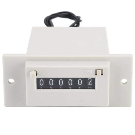 

CSK6-YKW Electromagnetic Counter 6 Digit 0-999999 Pulse Counter DC 12V
