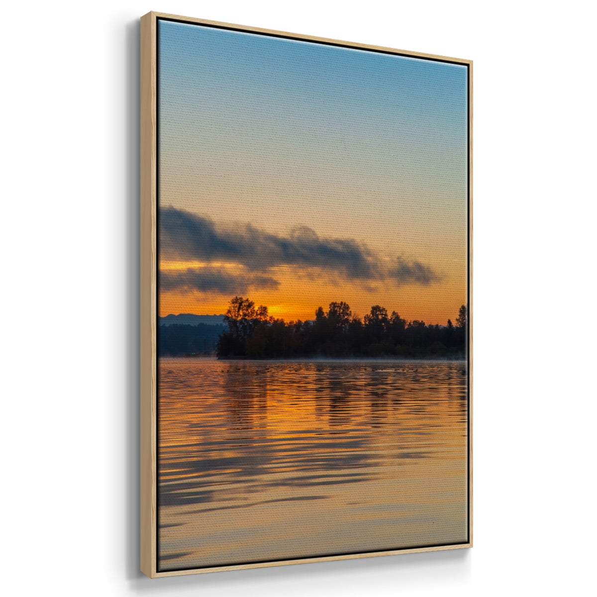 Molten Gold Framed Premium Gallery Wrapped Canvas - Ready to Hang
