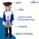 thumbnail image 2 of Disfraz de American Colonial Patriot con sombrero y peluca, 2 of 7