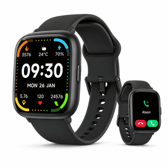 New Balance RunIQ - Black - smart watch with band - black