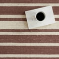 thumbnail image 2 of Rugs USA Bowery Striped Wool Area Rug, 5' x 8', Bowery Brick, 2 of 9