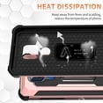 thumbnail image 3 of Moto G Play 2021 Case, Rosebono Hybrid Slim Colorful Armor Shockproof Impact Resistant Protective Cover Case With Kickstand For Moto G Play 2021 (Rose Gold), 3 of 8