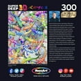 thumbnail image 4 of Cra-Z-Art Royce Super Deep 3D 300-Piece Gecko Magic Adult Jigsaw Puzzle, 4 of 7