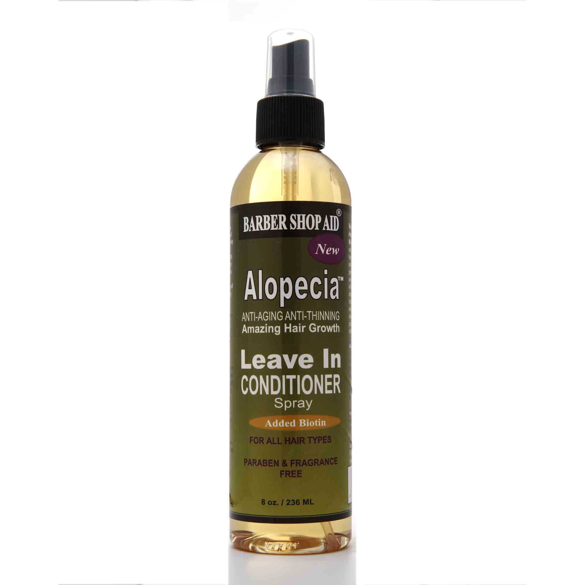 Barber Shop Aid Alopecia AntiAging Antithinning Leave In Conditioner