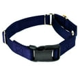 thumbnail image 6 of Country Brook Petz® Heavy Duty Nylon Martingale Dog Collar with Deluxe Buckle for Adjustable Small Medium Large Breeds - 30+ Vibrant Color Options (1 Inch, Large, Navy Blue), 6 of 7