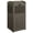 Deep Brown, variant on WDZS 33 Gallon Outdoor Trash Can, Hideaway Garbage Bins with Tiered Lid, Waterproof Resin Outside Waste Bins for Patio, Outside Pool, Backyard and Deck(1, Deep Brown)