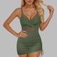 thumbnail image 5 of Traje de baño de una pieza para mujer, traje de baño de bikini de malla con tirantes sin espalda de color liso para mujer, traje de baño de moda playera para mujer, trajes de baño de una pieza para mu, 5 of 9