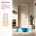 thumbnail image 3 of ODIKA 4' x 6' Machine Washable Non-Slip Area Rug, Contemporary Wave High Traffic Rug, Blue, 128059, 3 of 7