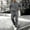 A Dark Gray, variant on Timoontee Men's 2 Piece Outfits Long Sleeve Crew Neck Fleece Sweatshirt with Drawstring Straight Jogger Sweatpants Casual Gym Sweatsuits Black L