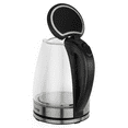 thumbnail image 2 of Tcbosik Glass Electric Tea Kettle, 1.8L Water Boiler & Heater, BPA Free, Auto-Shutoff & Boil-Dry Protection, Black, 2 of 10