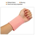 thumbnail image 5 of Uxcell Elastic Cuffs Ribbed Trims Cotton Fabric Knit Rib Stretch Tape Cuff Sleeve Waistband for Sewing Pink 4" x 3.5", 5 of 5