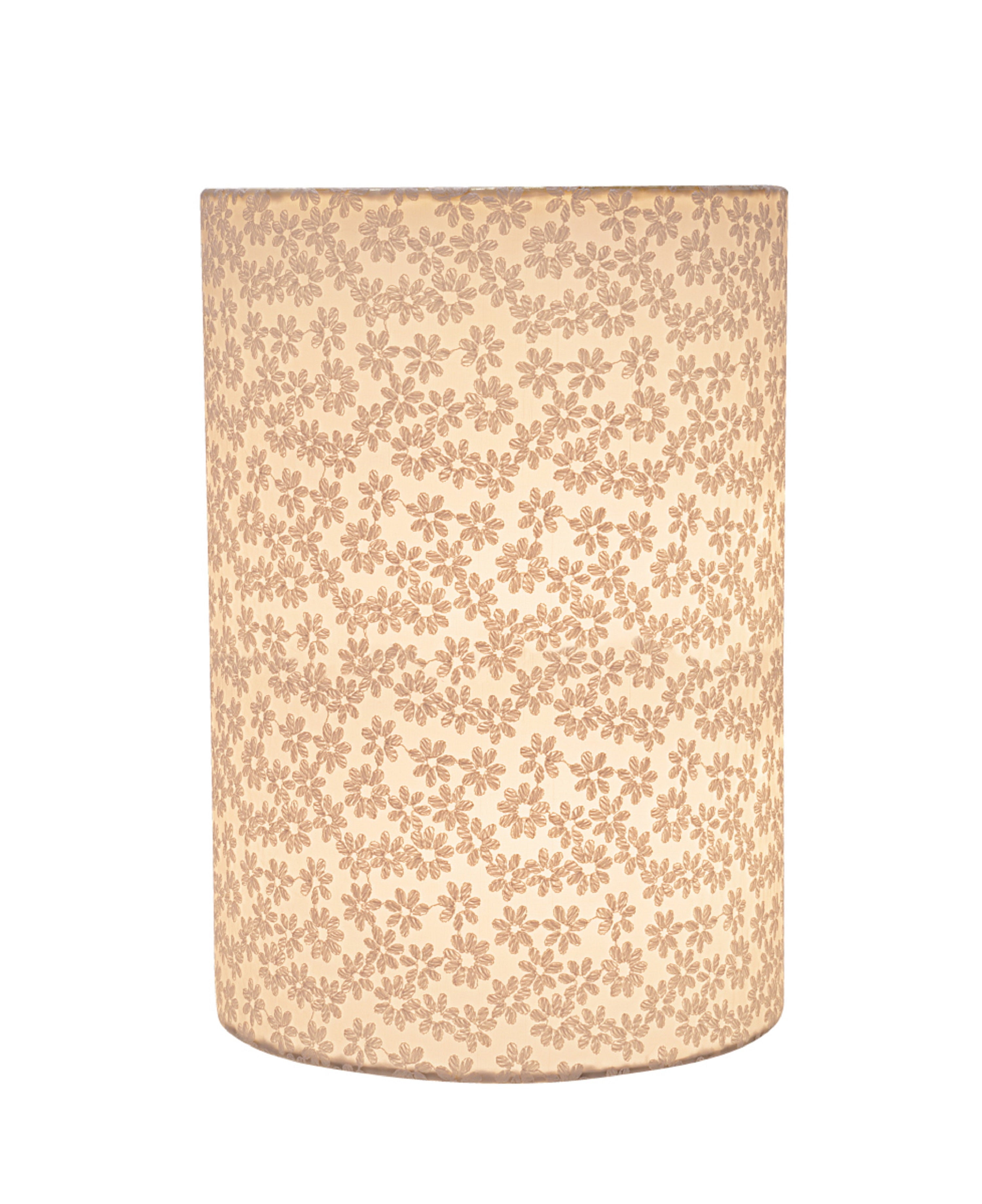 Aspen Creative 31127 Transitional Drum (Cylinder) Shaped Spider Construction Lamp Shade in White, 8" wide (8" x 8" x 11")