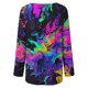 thumbnail image 5 of Blusa de manga larga con cuello redondo para mujer Pompotops gfhjh19564, 5 of 5