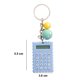 thumbnail image 5 of Mini calculadora portátil con llavero estilo galletas, calculadora de bolsillo de color caramelo, calculadora bonita con batería de botón ultrafina 274, 5 of 7