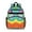 Colorful Tie Dye-2, variant on Pink Tie Dye Pattern Backpack for School,Cute School Bag,Schoolbag with Adjustable Shoulder Straps & Padded Back,15.25"x11.5"x5.25"