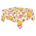 thumbnail image 2 of MYPOP Thanksgiving Autumn Leaf Pumpkin Tablecloth Sets 52x70 Inches - Harvest Fruit and Vegetable Tablecover Desk Sofa Table Cloth Cover for Dinner Wedding Party Decoration, 2 of 6
