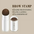 thumbnail image 3 of Waterproof Eyebrow Stencils, Reusable Makeup Brow Stencils, Brow Powder Stencils, Eyebrow Pen Brush Kit, 1-Step Brow Stencils Shaping Kit with 10 Eyebrow Stencils, 3 of 8