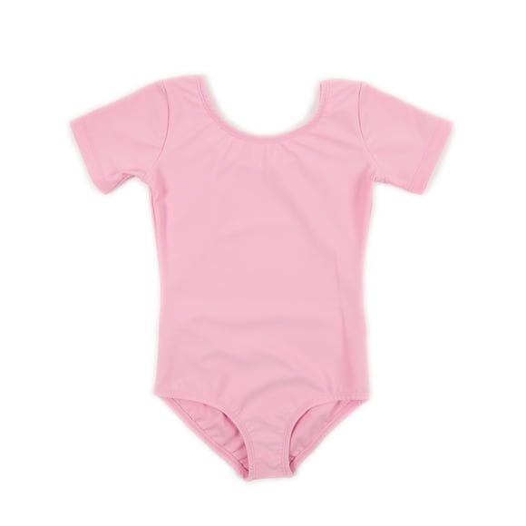 Maillot Leveret de manga corta para niñas, nailon y elastano