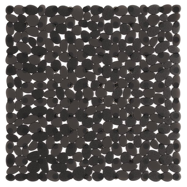 Square Pebble Shower Mat Non Slip Anti Mould 53x53 CM Anti Slip