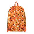 thumbnail image 3 of Fall Hedgehog Leaves Backpack for School,Cute School Bag,Schoolbag with Adjustable Shoulder Straps & Padded Back,15.7"x11.8"x5.5", 3 of 5