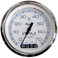 thumbnail image 1 of Tacómetro Faria Chesapeake Blanco SS 4" SystemCheck 7000 RPM, 1 of 1