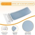 thumbnail image 6 of W10717210 Dryer Lint Screen Filter Replacement for Whirlpool Kenmore Maytag Dryer, White Lint Trap Screen, Replaces W11778253 WPW10717210 W11607443 W11522758, 6 of 6
