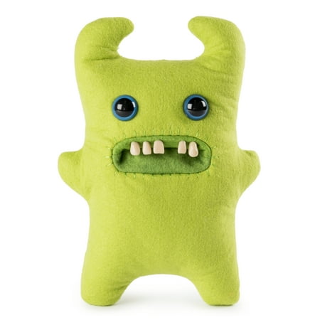 Fuggler, Funny Ugly Monster, 9 Inch Sir Horns-A-Lot (Green) Plush Creature with Teeth, for Ages