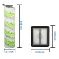 thumbnail image 6 of Brush Roll Fit for Bissell CrossWave X7 Pet Pro 3011 3055 3277 3279 3276A Cordless Pet Pro Multi-Surface Wet Dry Vacuum Cleaner 2 Brush Roller 2 HEPA Filter, 6 of 6