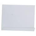 thumbnail image 3 of HUBERT Acrylic Sign Holder with Slanted Back Horizontal - 5"L x 4"H, 3 of 3