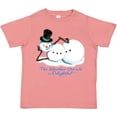thumbnail image 3 of Inktastic Sassy Snowman The Weather Outside is Delightful Boys or Girls Toddler T-Shirt, 3 of 5