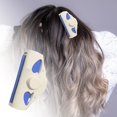 thumbnail image 3 of Rizador de cabellero de salón profesion de permanente con almohadilla de silicona Preservación del calor Herramientas para peinar el cabello Macarena Pinza para rizador de pelo, 3 of 8