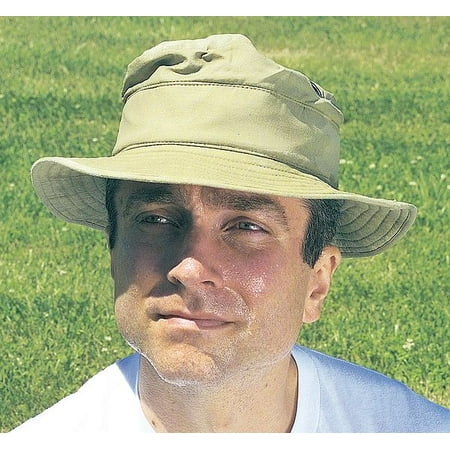 Cool I Hat - Mira Cool Cooling Hat, Terrycloth with Water Activated Beads, Beige, L - 963-KH4