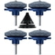 thumbnail image 1 of Afilador de cuchillas para cortacésped, 3/4/5 piezas, afilador de cuchillas para cortacésped para taladro, nuevo afilador de cuchillas para cortacésped 2024, kit de herramientas universal para afilado, 1 of 6