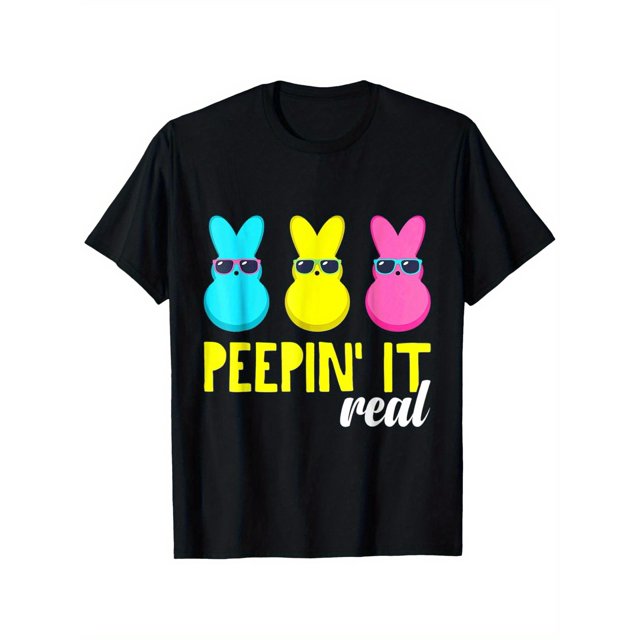 Camiseta unisex con diseño de conejo de Pascua para hombre y mujer. Ofertas de Pascua, Navidad, San Valentín, Carnaval y San Patricio para padres, amigos, familiares y compañeros de trabajo.